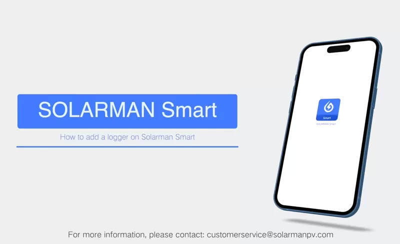 Cómo agregar un registrador de datos en Solarman Smart App