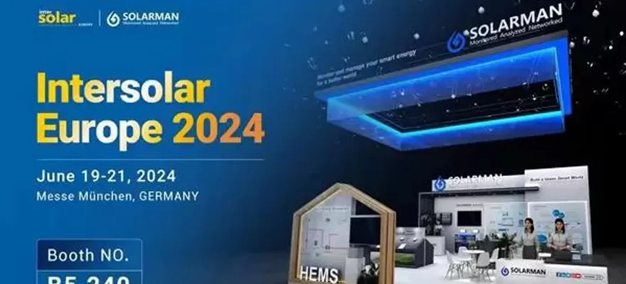 Invitación a Intersolar Europe de SOLARMAN