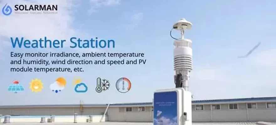 Estación meteorológica llena de tecnología