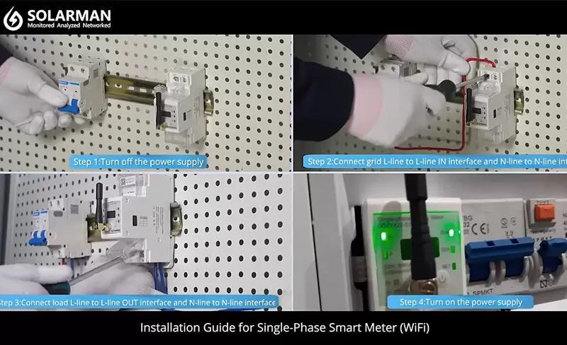 SOLARMAN Medidor Inteligente Introducción y Guía de Instalación