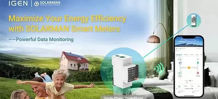 SOLARMAN-Medidor inteligente-Tecnología clave para explorar la energía limpia