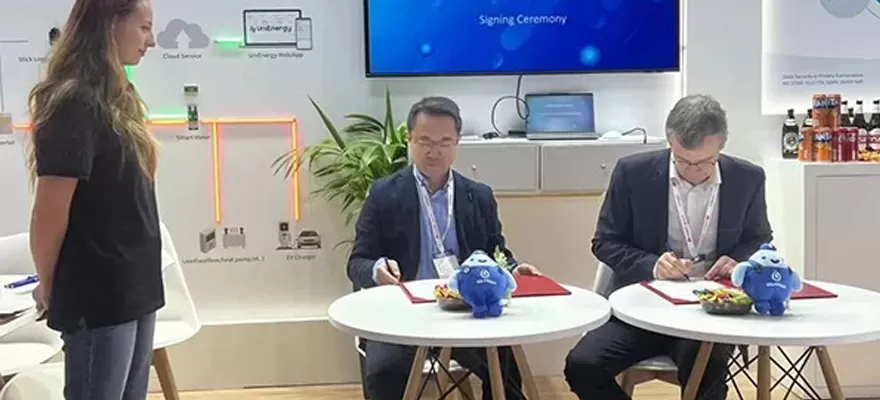 Anuncio de Asociación Estratégica: SOLARMAN PV (IGEN Tech) y proveedor europeo de servicios energéticos