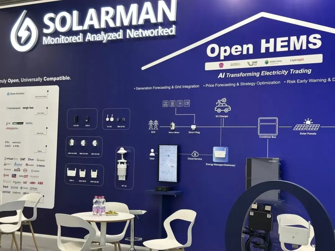 SOLARMAN presenta soluciones de energía inteligente en KEY 2026 en Italia